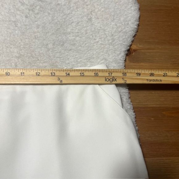 Jones New York Womens Off White Skirt Suit Set Long Sleeve Office Attire Sz 16 - Picture 13 of 14